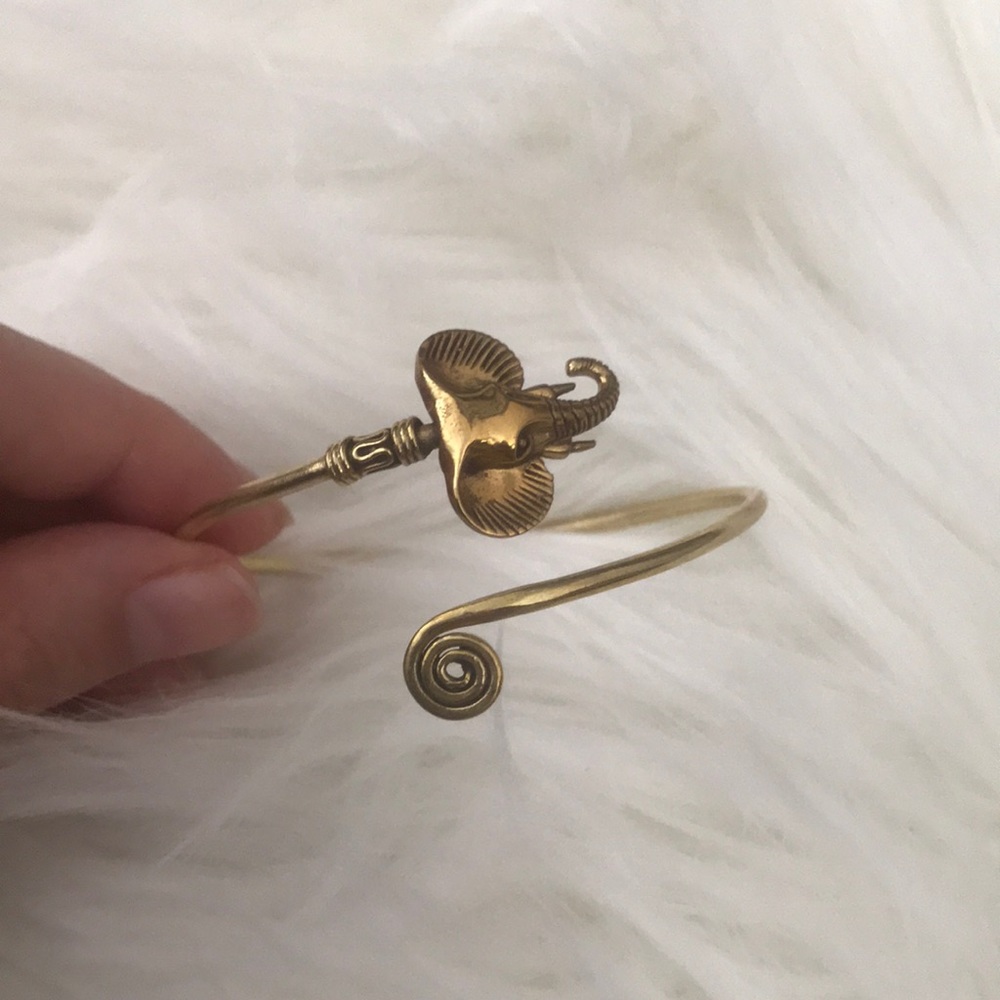2/$20 Elephant Gold Bracelet